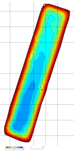 hydrographic map oilfield