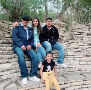 Santiago Gardea and family